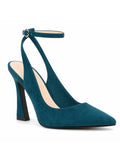 Women's Slingback Pointed Toe Heels Closed Toe Ankle Strap Formal Dress Pumps Shoes