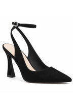 Ladies Pointed Toe Slingback Heels Closed Toe Ankle Strap Wedding & Evening Pumps
