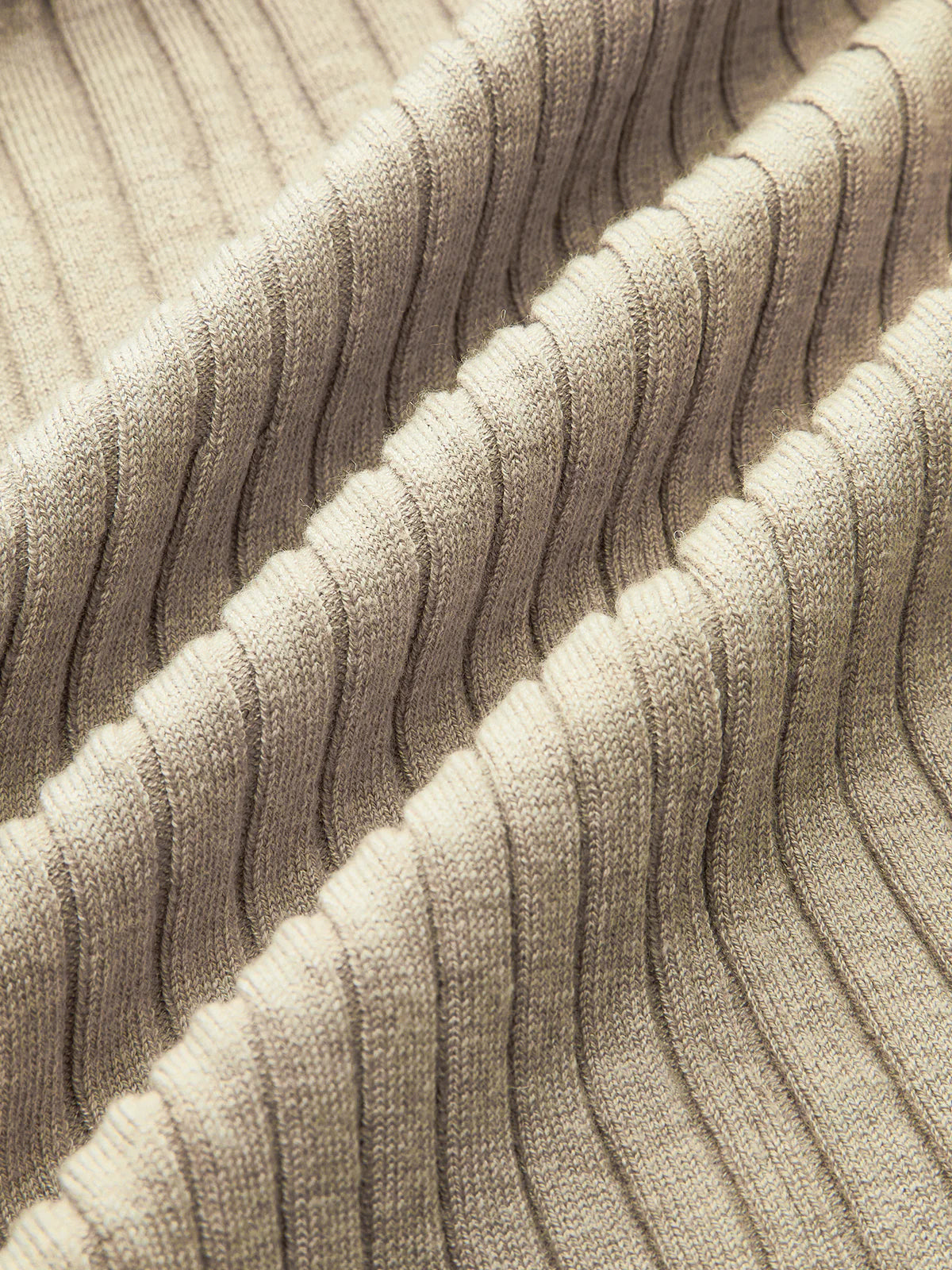 Wool Blend Ribbed Button Maxi Dress