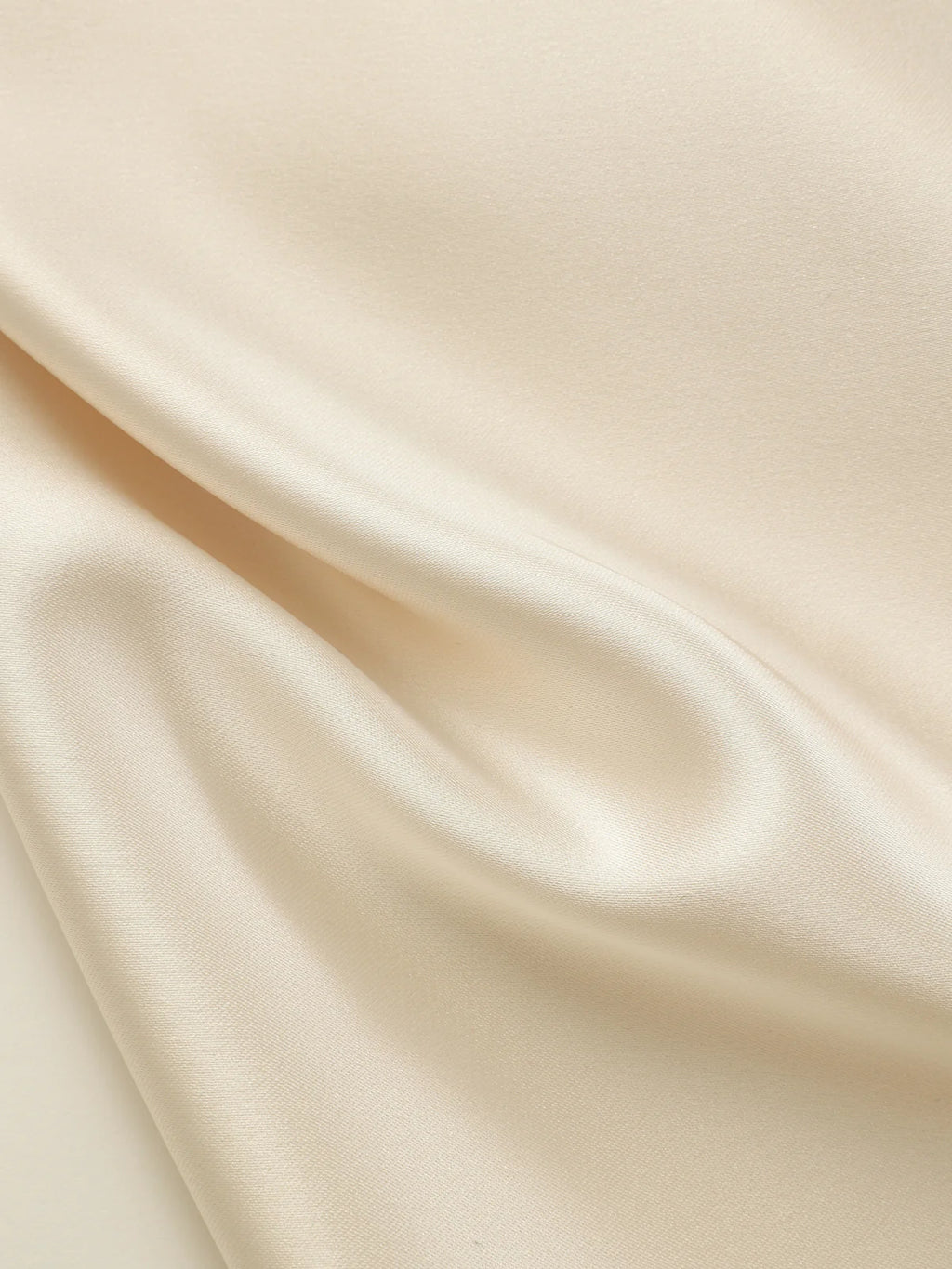 Satin Cowl Neck Top and Skirt Set