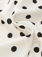 Polka Dot Lace Trim Cami Top & Skirt Sets