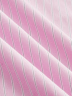 Striped Halter Wrap Crop Top & Midi Skirt Set