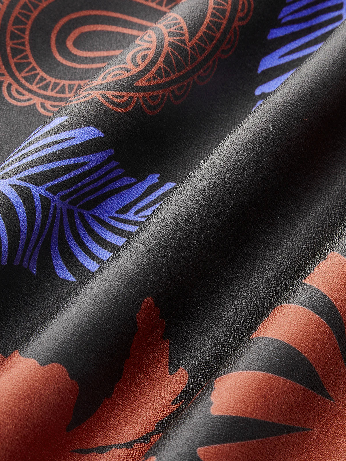 Printed Tie-Waist Sarong Cover-Up