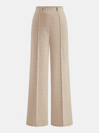Seam Detail Mock Neck Tank & Pants Set