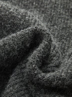 Wool-Blend Fuzzy Midi Dress