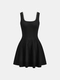 Rhinestone-Embellished Slim Fit Mini Dress