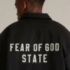 Essentials Fear Of God State Black Jacket