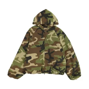 Fear Of God Essentials Military Nylon Hooded Jacket