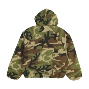 Military Nylon Hooded Jacket